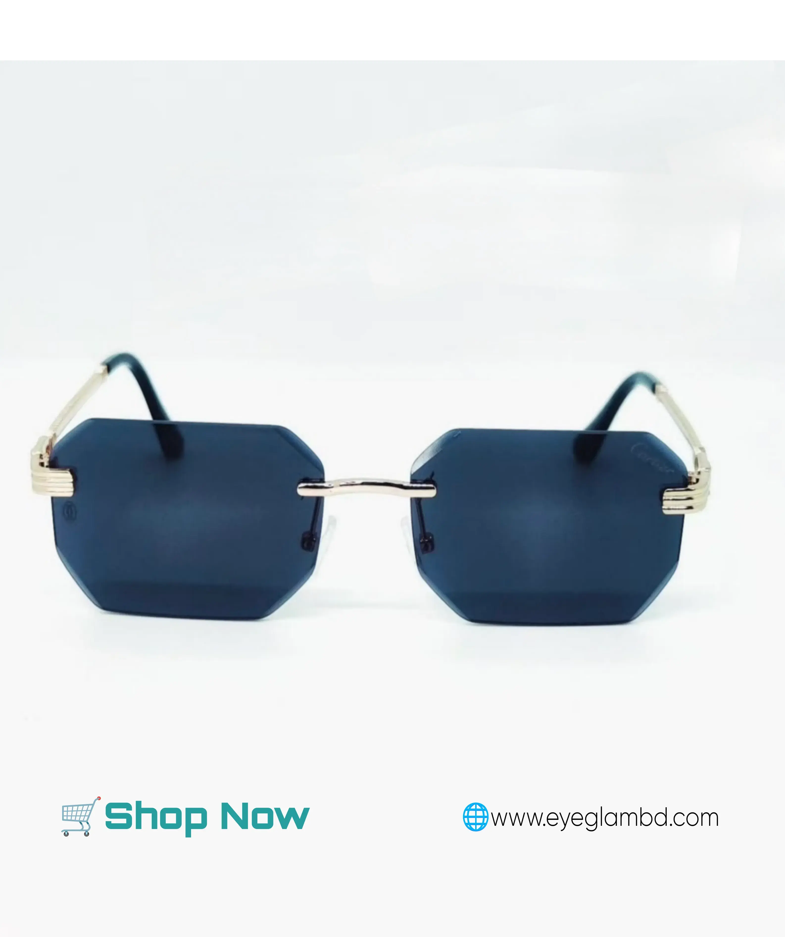 Carter Rimless Sunglasses  alternate view