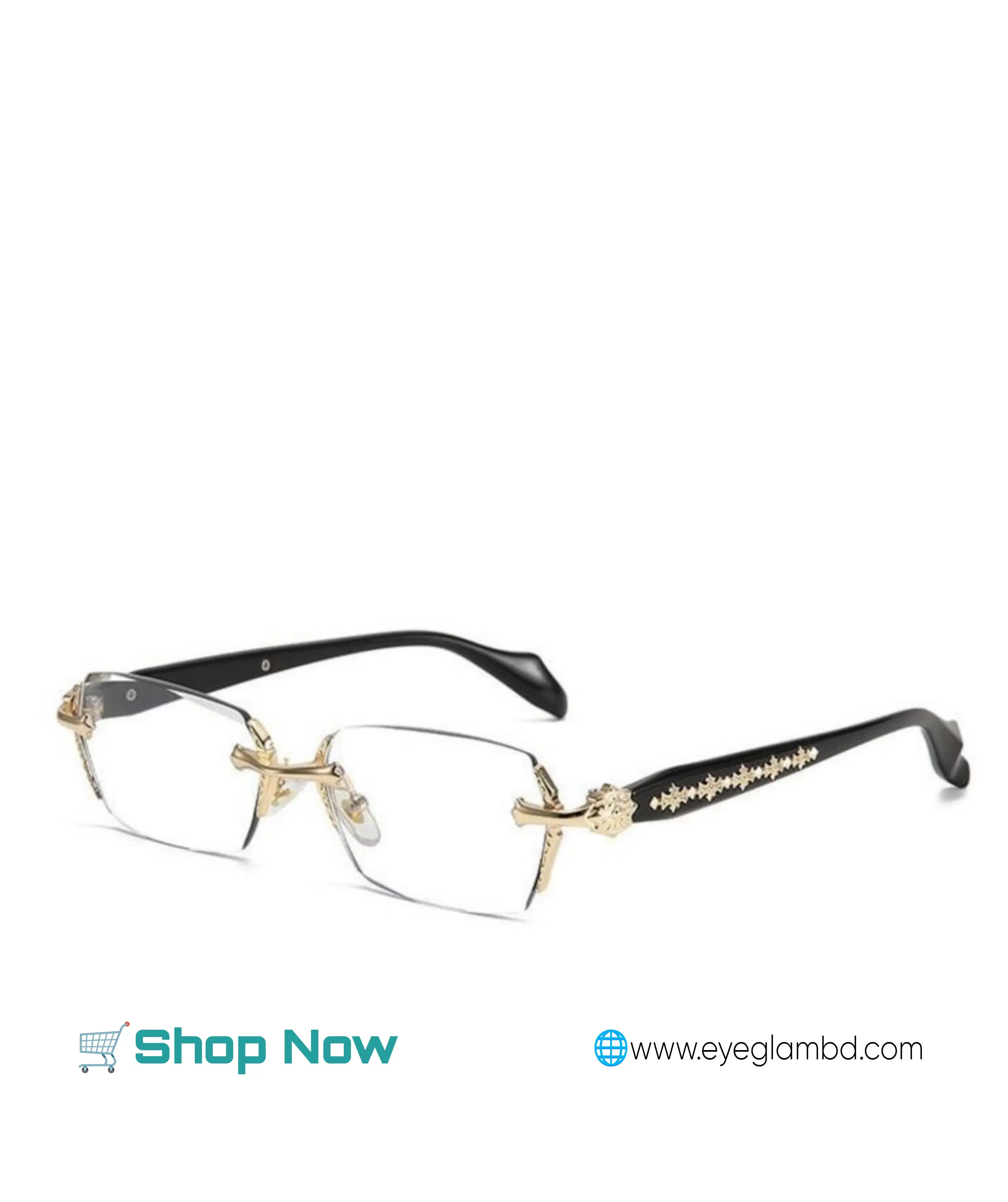 Rimless Chrome Heart Sy 2