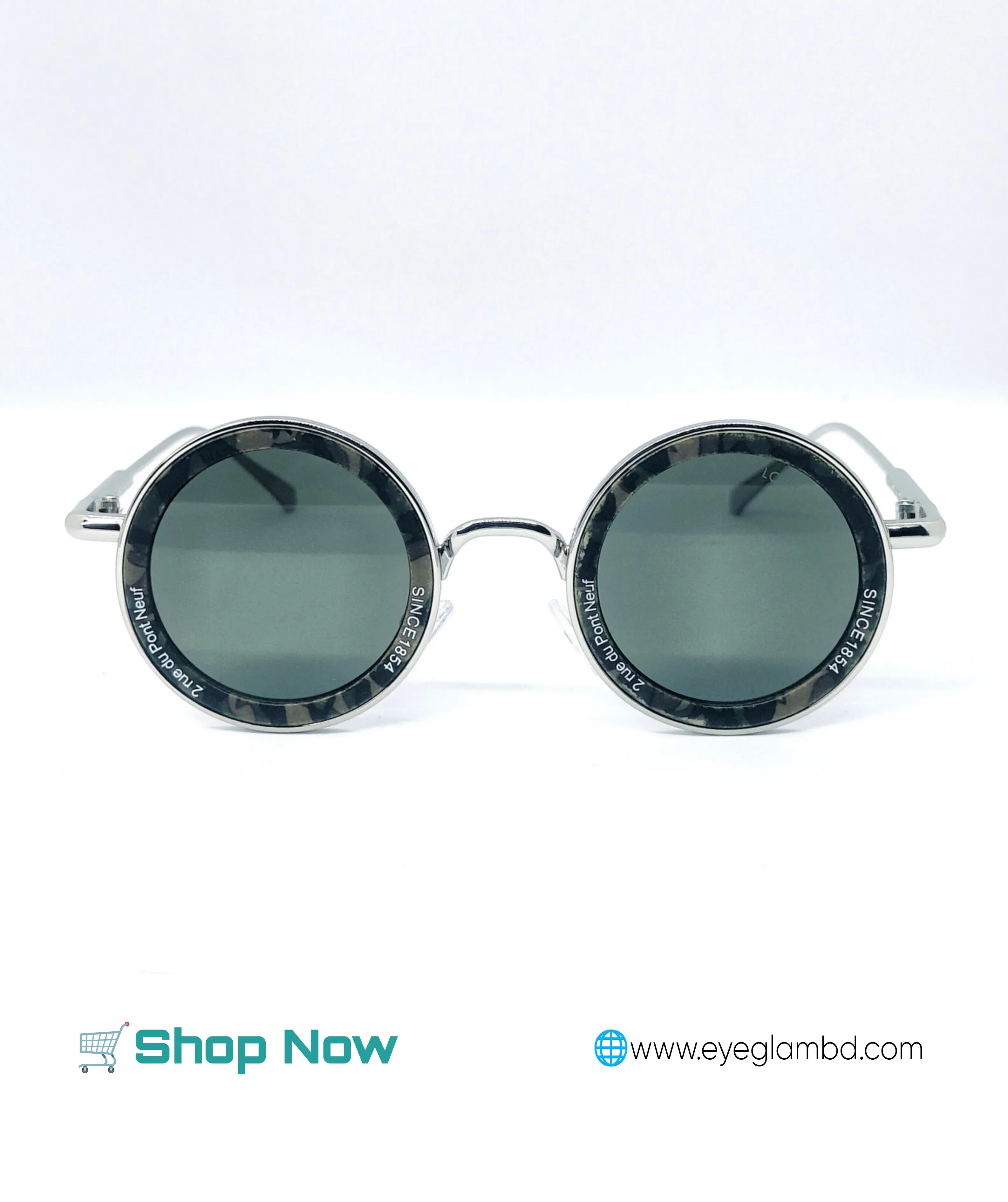 Round rimmed sunglasses 