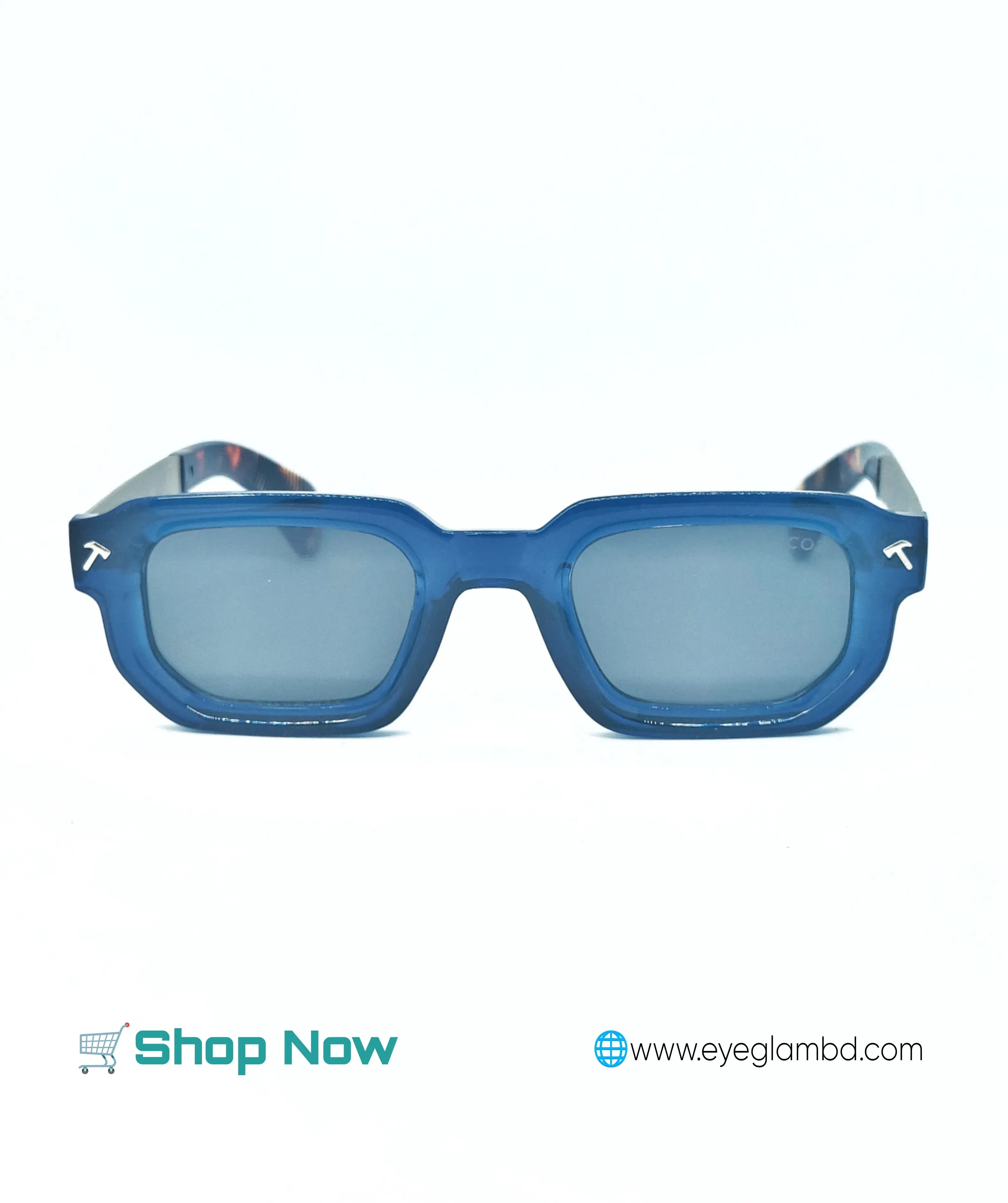 Shell Metal Sunglasses Moscot 2