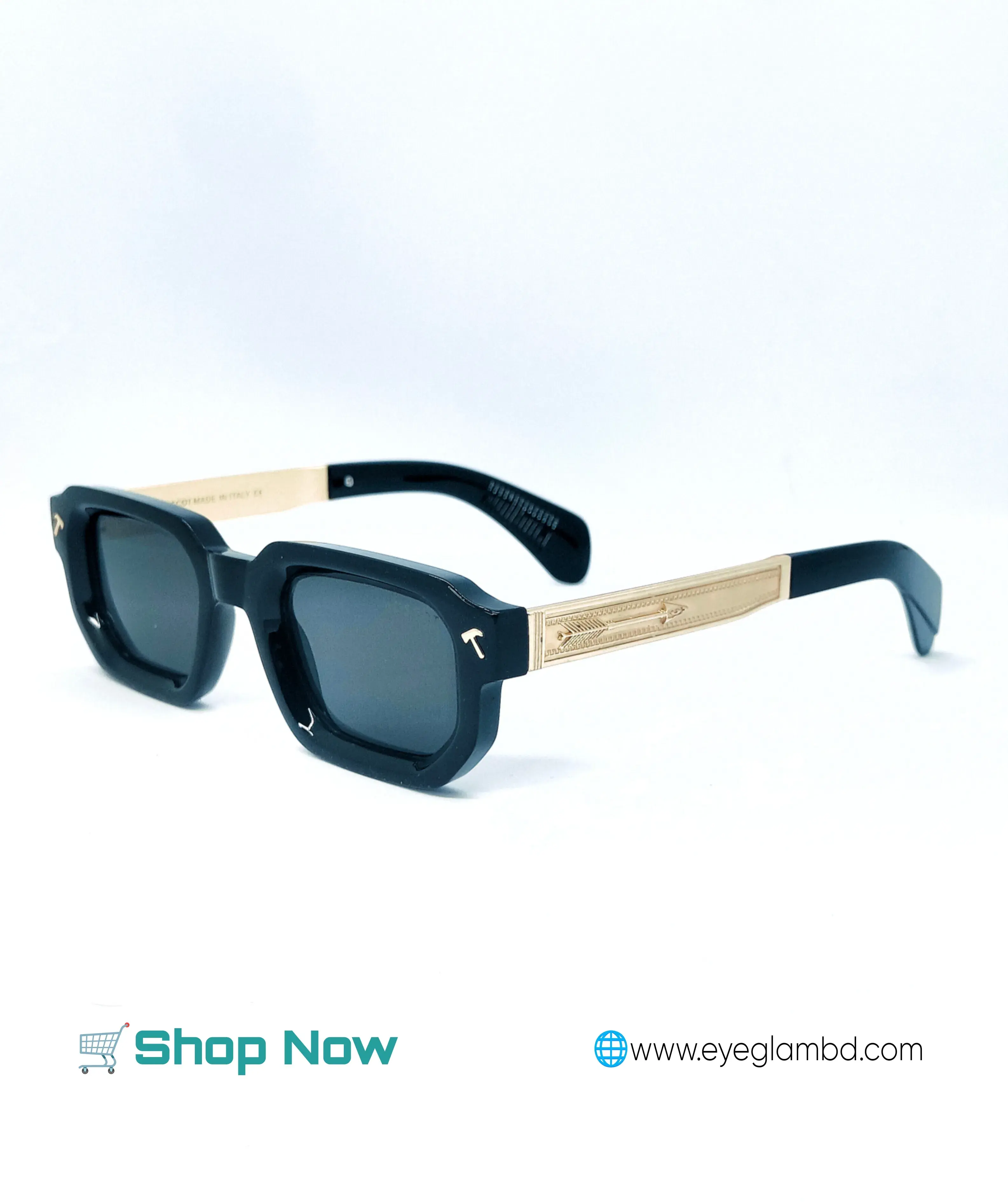 Shell Metal Sunglasses Moscot 4