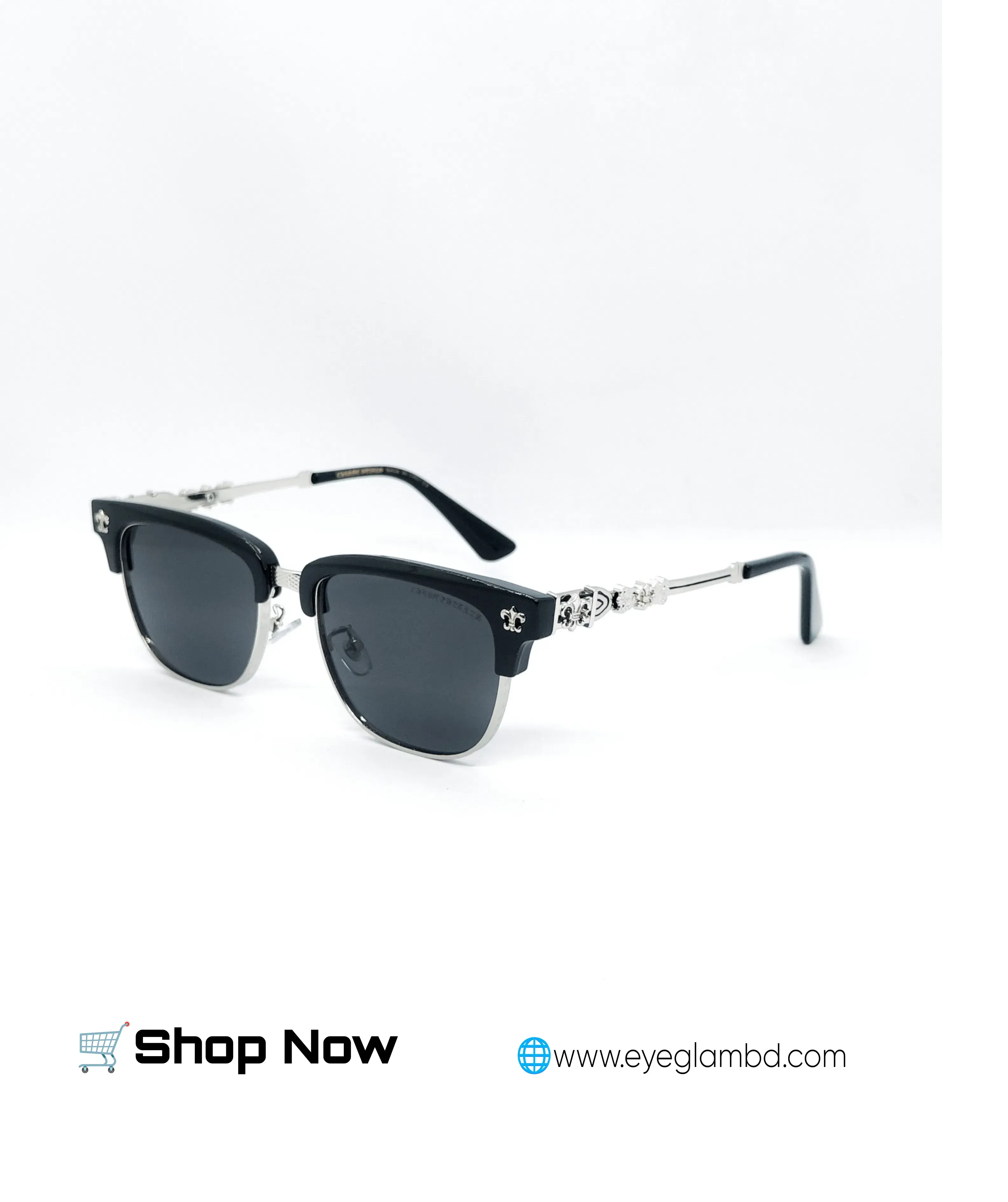 Chrome Hearts Clubmaster II browline