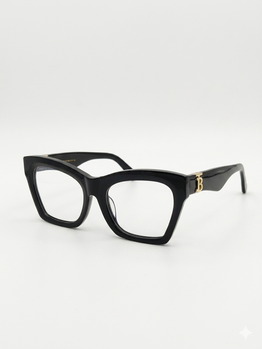 Cat Eye Oversized Glasses